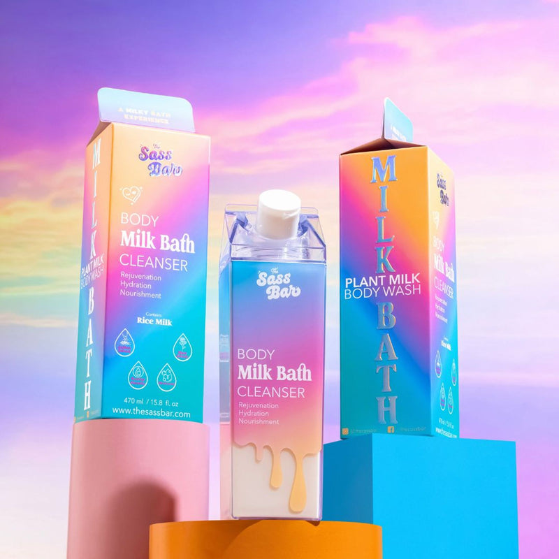 The Sass Bar Daybreak Brightening Bodywash with Niacinamide +Vitamin C for Dull Skin