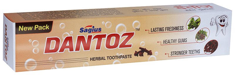 Sagius Dantoz Herbal Toothpaste