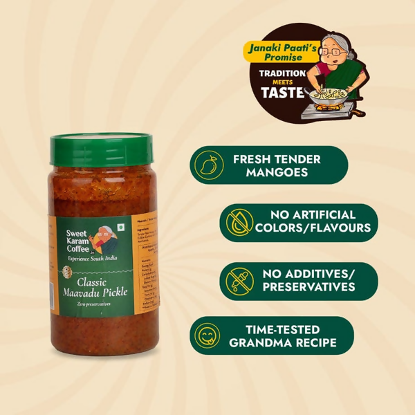 Sweet Karam Coffee Classic Maavadu Pickle
