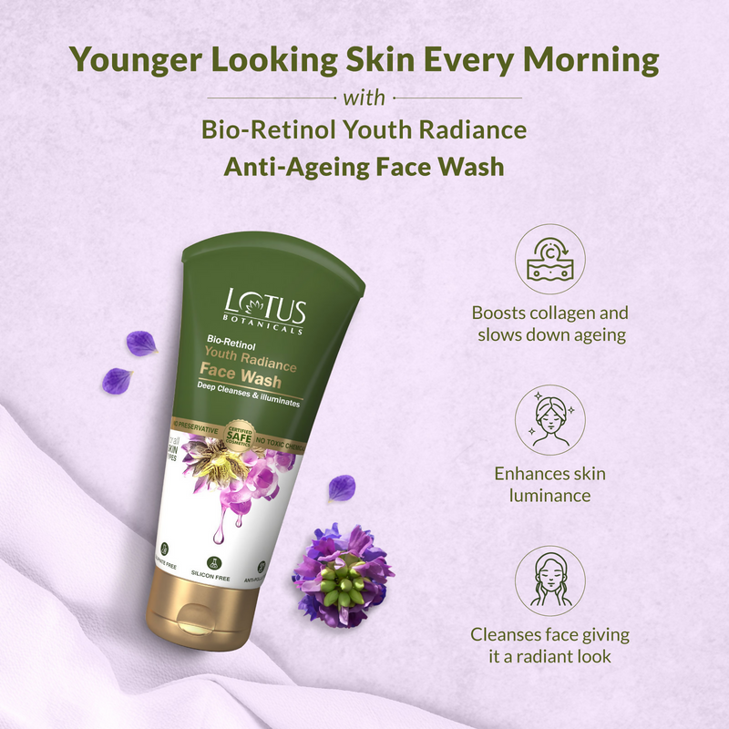 Lotus Botanicals Bio-retinol Youth Radiance Face Wash