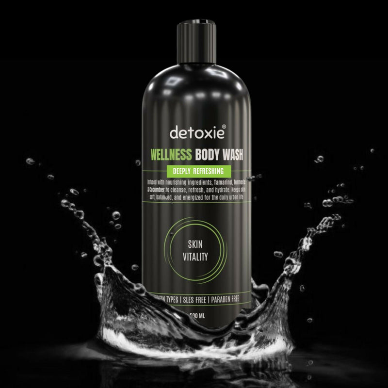 Detoxie Body Wash, Lotion & Scrub Combo - Wellness