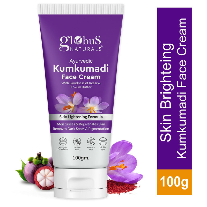 Globus Naturals Ayurvedic Kumkumadi Skin Lightening Face Cream