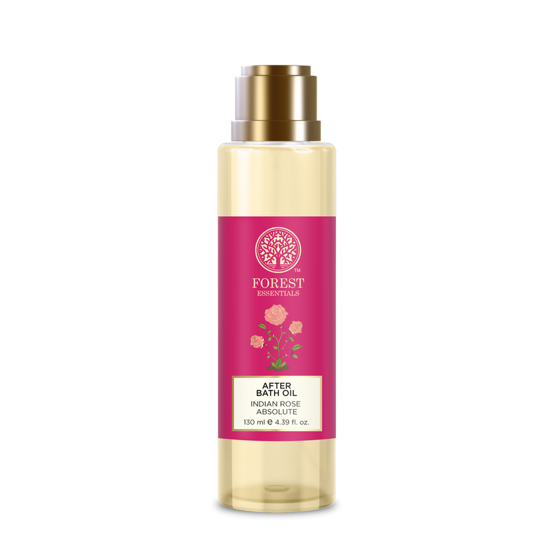 Forest Essentials After Bath Oil Indian Rose Absolute - Nourishing After Shower Body Oil