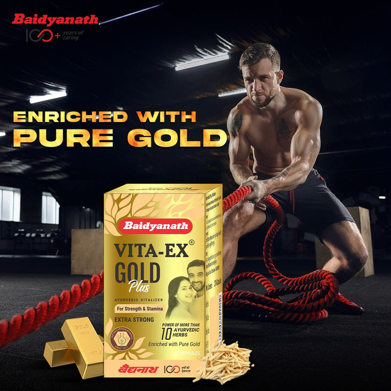 Baidyanath Vita Ex Gold Plus Capsules