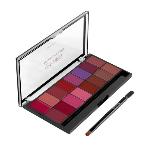 MARS Cosmetics Infinity Lip Palette with Spatula cum Applicator - 02 Multicolor