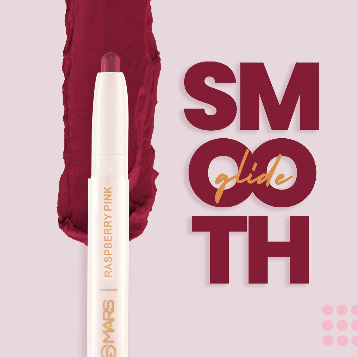 MARS Cosmetics Retractable Poppins Lipstick - Rusted Brown