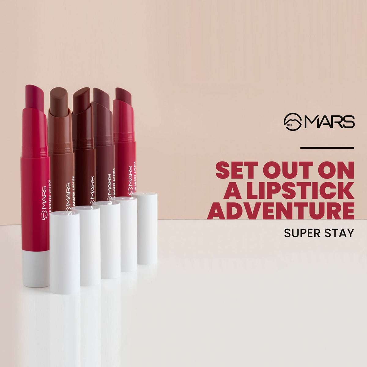 MARS Cosmetics Matte Super Stay Lipstick - 03-Spirit