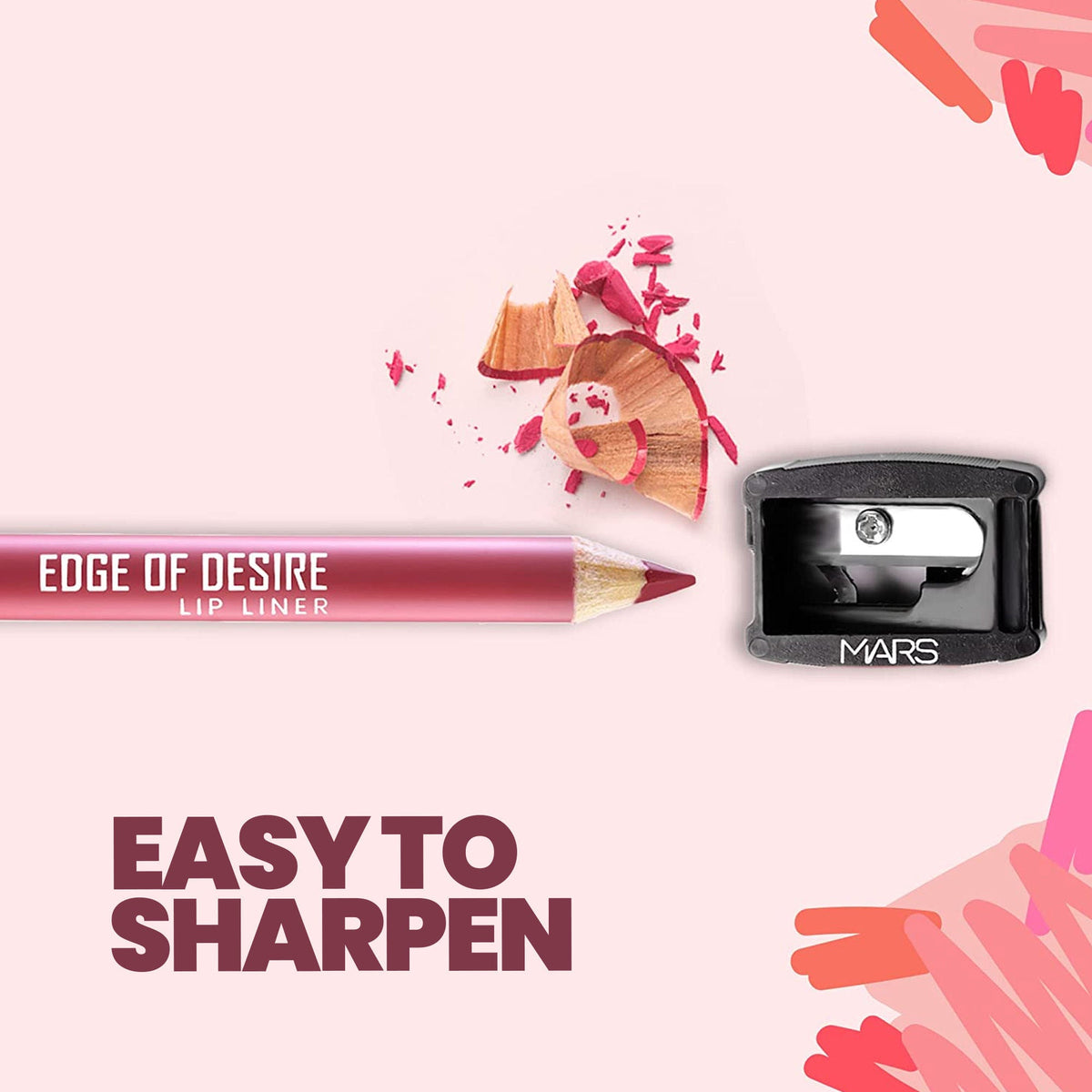 MARS Cosmetics Matte Lip Liner Pack of 10 - Set B
