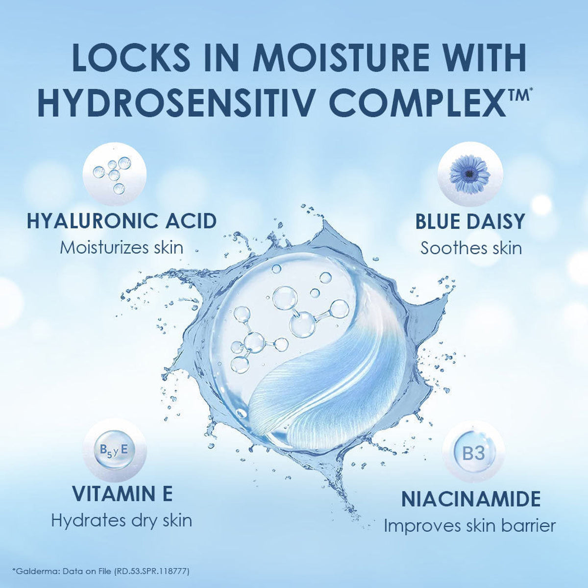 Cetaphil Optimal Hydration Daily Cream, Lightweight, Skin Barrier Protection with Hyaluronic Acid