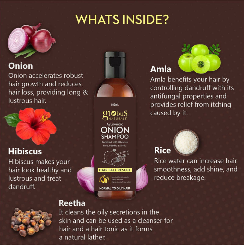 Globus Naturals Onion Shampoo