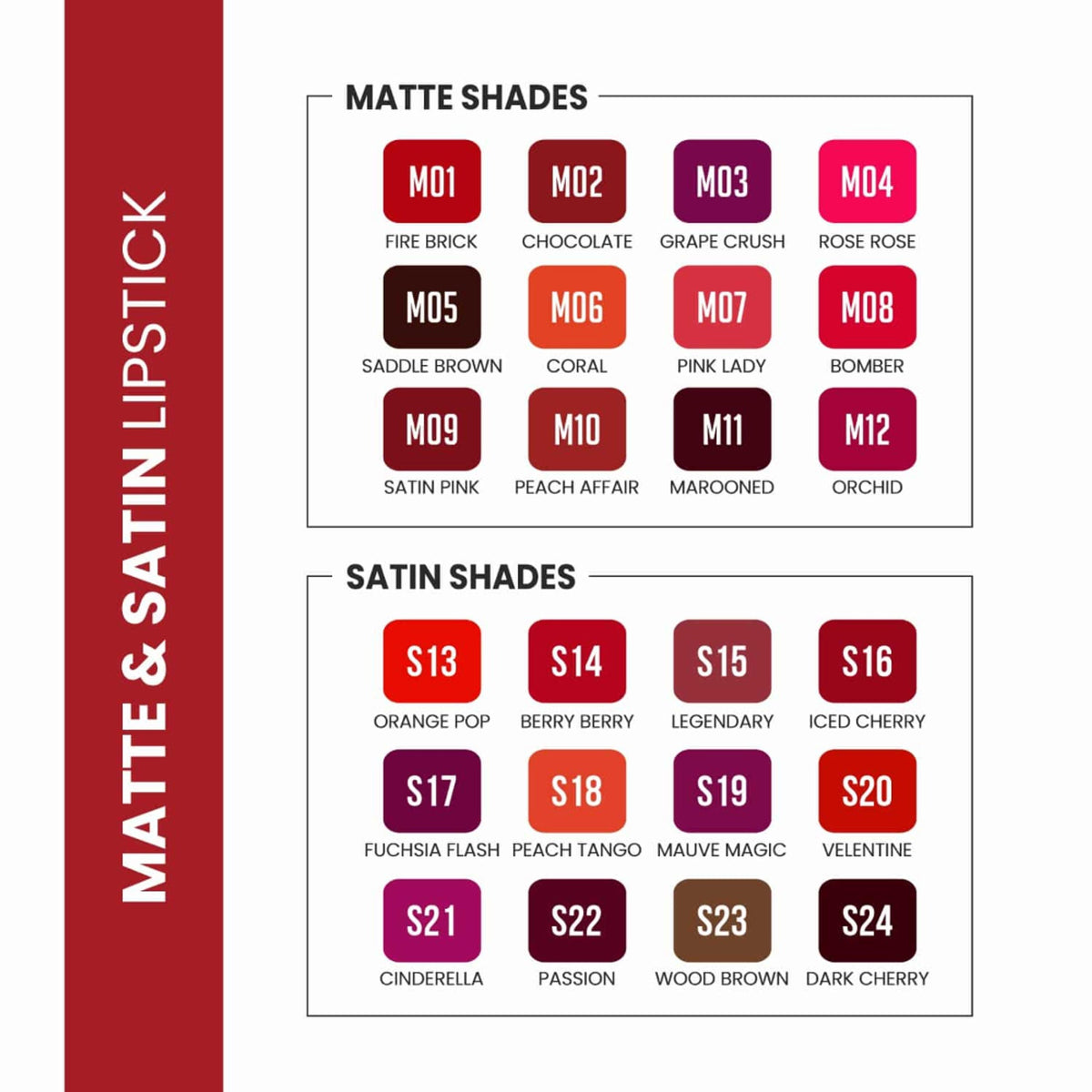 VERYMISS Matte & Satin Lipstick - M10 Peach Affair