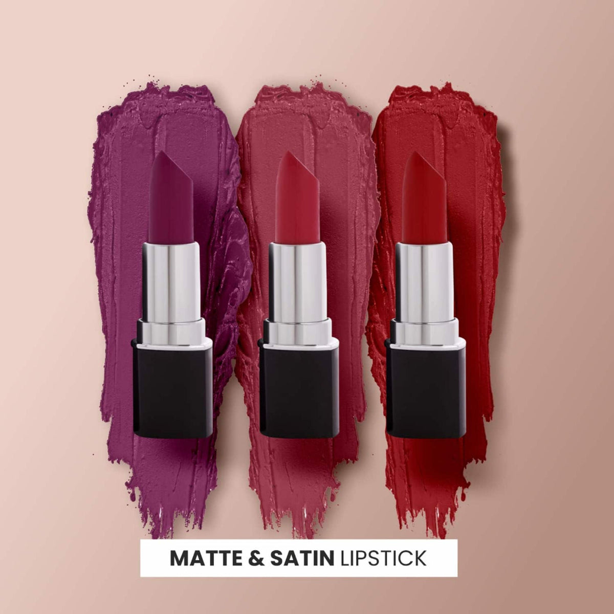 VERYMISS Matte & Satin Lipstick - S18 Peach Tango