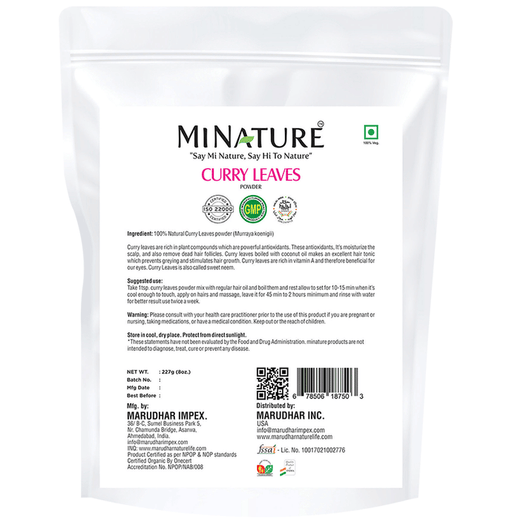 Minature Curry Leaves Powder