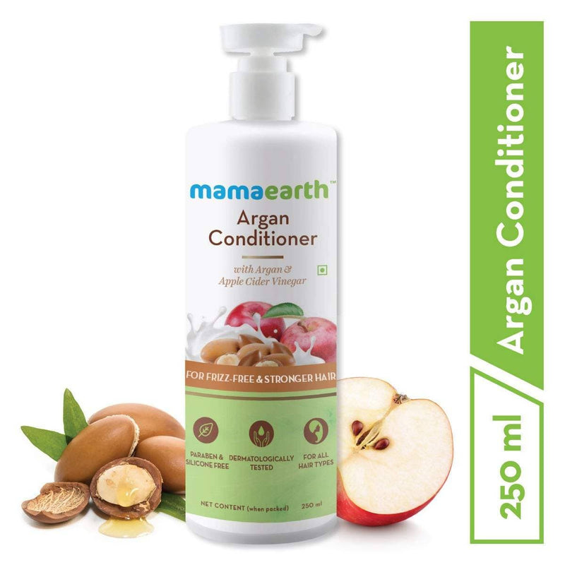 Mamaearth Argan Conditioner For Frizz-Free & Strong Hair - Limited Time Offer