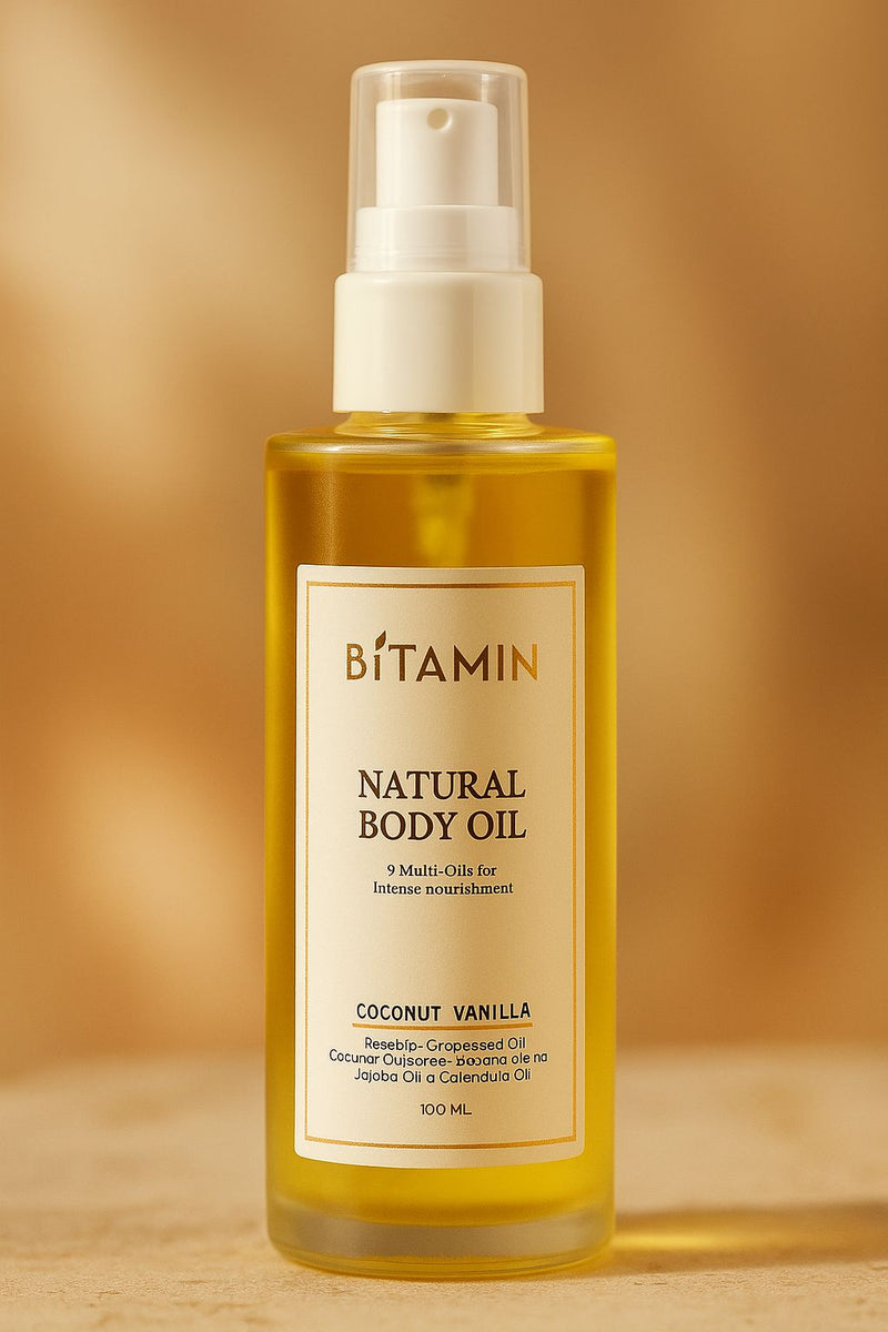 Bitamin Natural Body Oil Coconut Vanilla