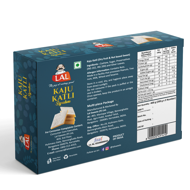 Lal Sweets Kaju Katli Premium