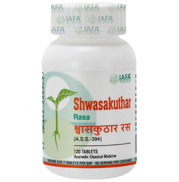 Iafa Ayuveda Shwaskuthar Rasa Tablets