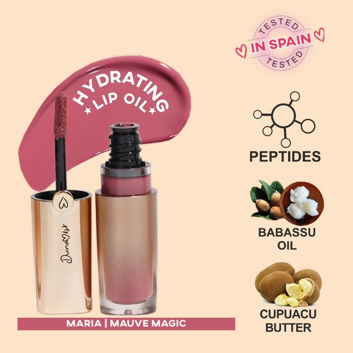 Dunamiss Maria Hydrating Lip Glow Oil Mauve Magic