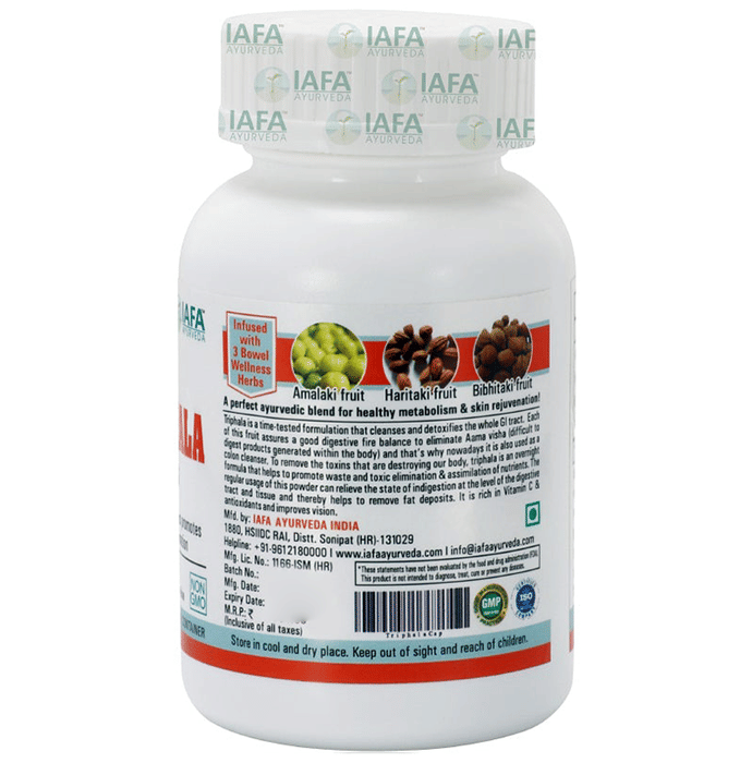Iafa Ayuveda Triphala Veg Capsules
