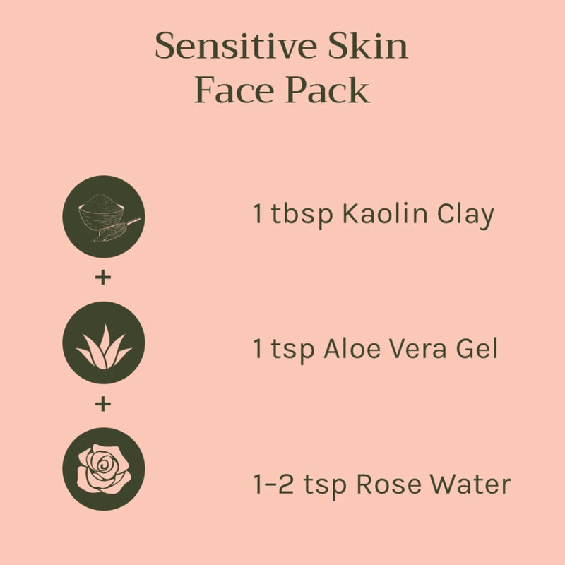 Tattvalogy Kaolin Clay - Fights Acne & Blackheads, Reduces Oily Skin for Clear, Balanced Complexion