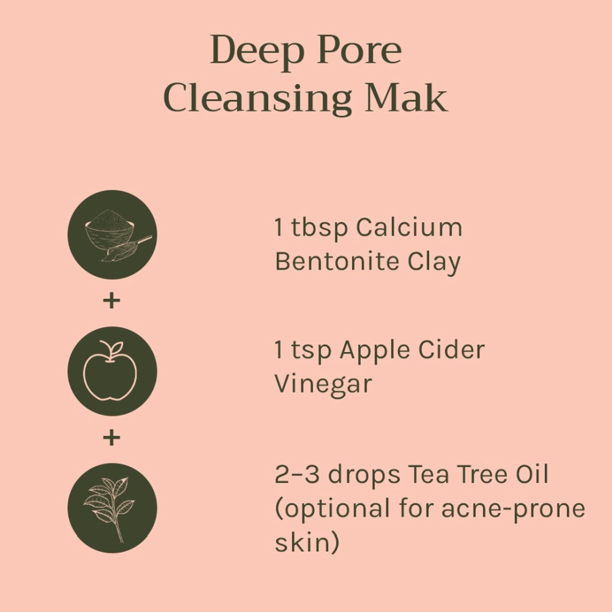 Tattvalogy Indian Bentonite Clay Powder - Detox Mask for Oily Skin, Acne and Deep Pore Cleansing