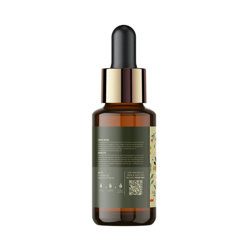 Tattvalogy Lemon Essential Oil - Therapeutic Grade, Mood Booster, Evens Skin Tone for Radiant Glow