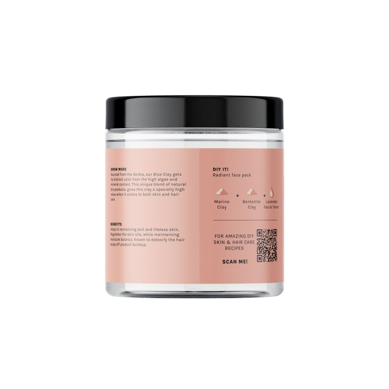 Tattvalogy Glacial Marine Cleansing Clay -Detoxifies, Tightens Pores & Revitalizes Dull Skin Natural