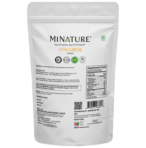Minature Fenugreek Organic Powder