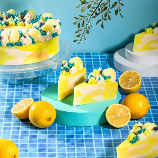 The Sass Bar Lemon Blueberry Cake Soap