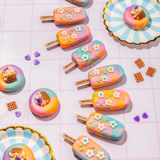 The Sass Bar Whipped Cream Sunset Donut Soap