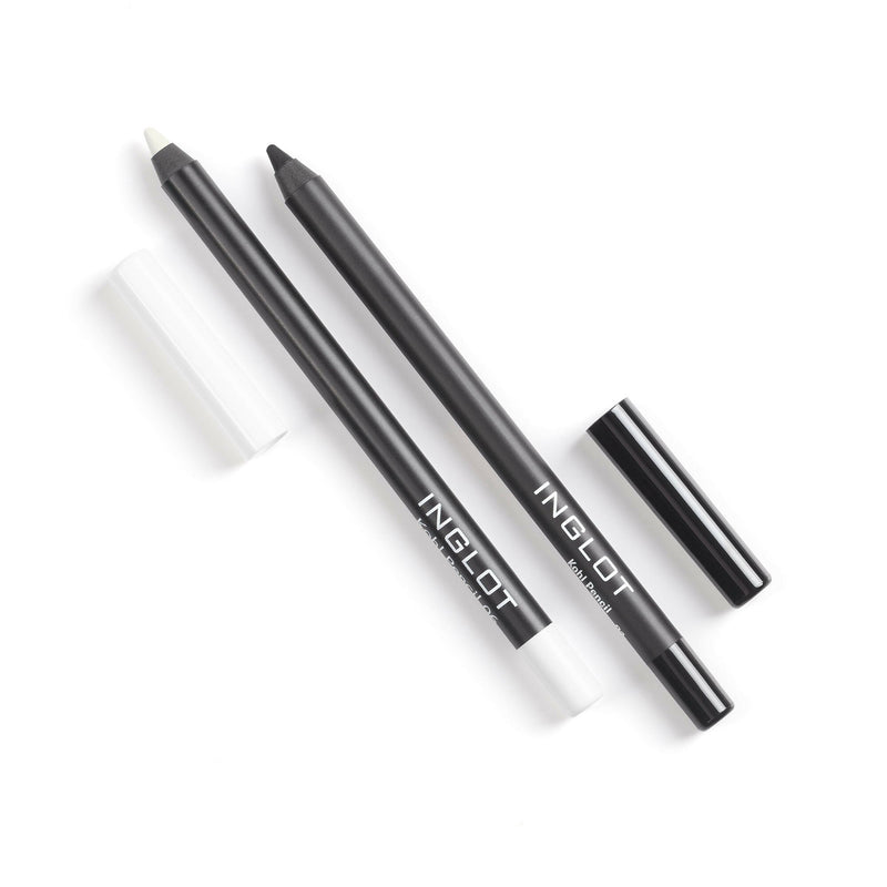 Inglot Kohl Pencil 01 | Professional Eye Liner | Intense Black | Smudge-proof | Long-lasting