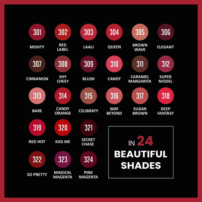 VERYMISS Ultra Rich Matte Lipstick - 302 Red Rebel