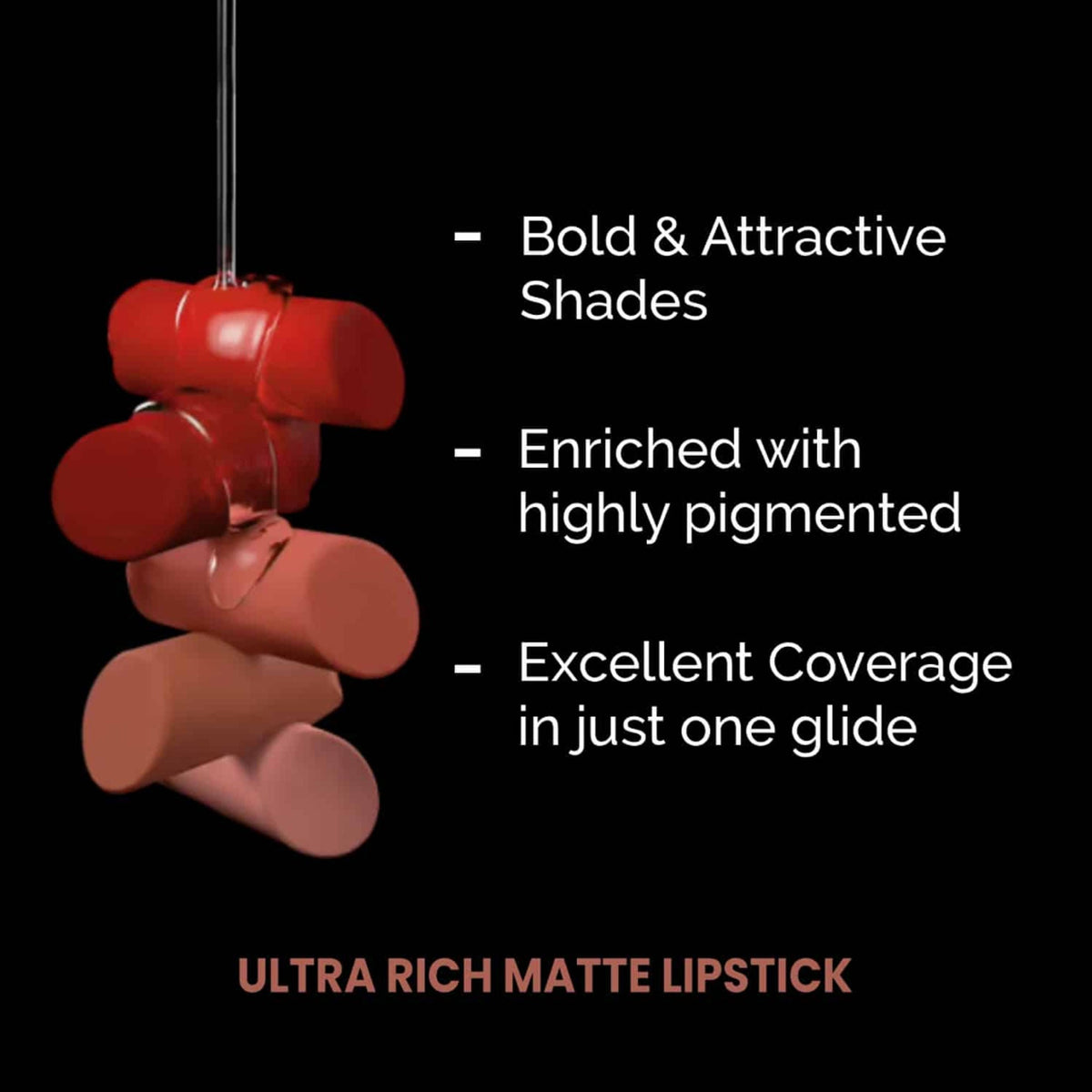 VERYMISS Ultra Rich Matte Lipstick - 312 Super Model