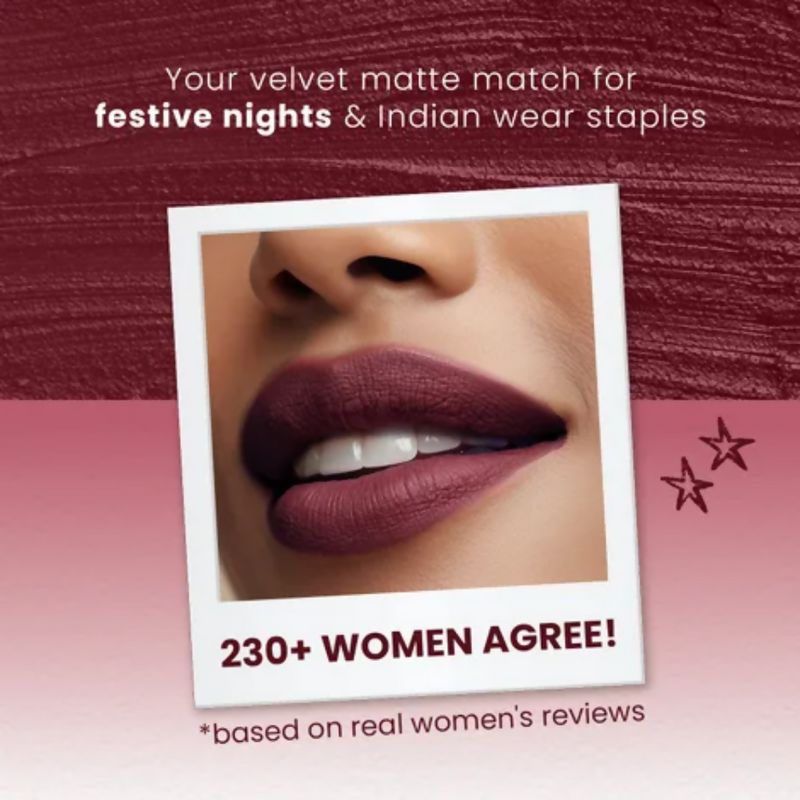 NY Bae Velvet Mousse Liquid Lipstick - Sexy Sangria 04