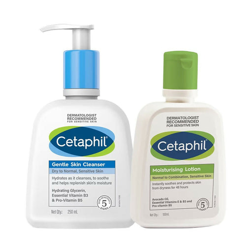 Cetaphil Sensitive Skin Essentials Combo