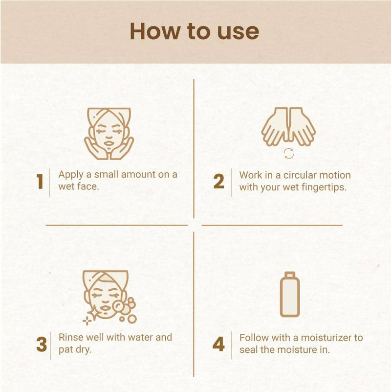 Mother Sparsh Turmeric Healing Face Wash