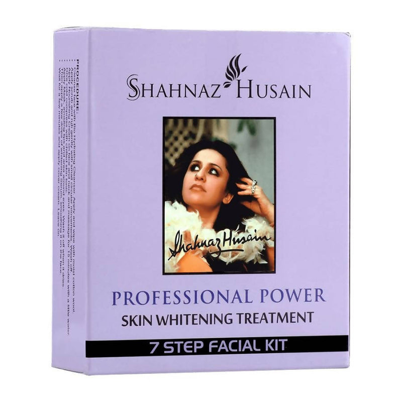 Shahnaz Husain Professional  Power Skin WhiteningTreatment 7 Step Facial Kit