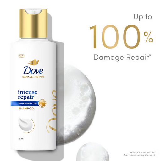 Dove Intense Repair Treatment Shampoo + Hair Mask For Frizzy Hair