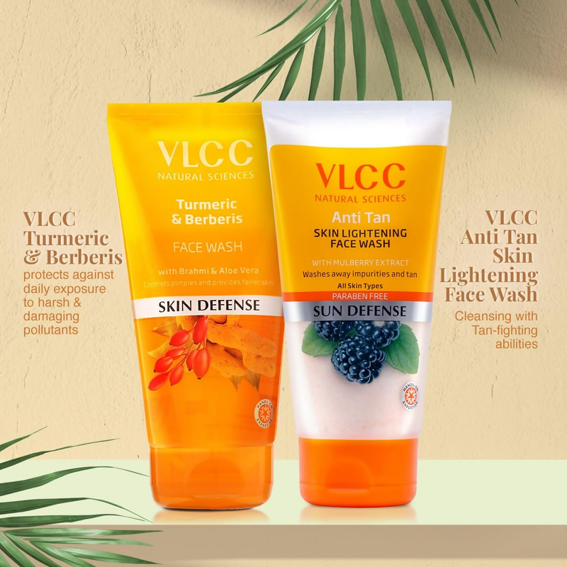 VLCC Turmeric & Berberis Face Wash + Anti Tan Face Wash