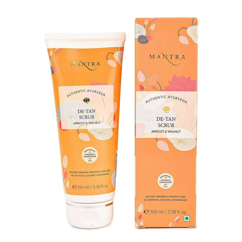 Mantra Herbal De-Tan Scrub Apricot & Walnut