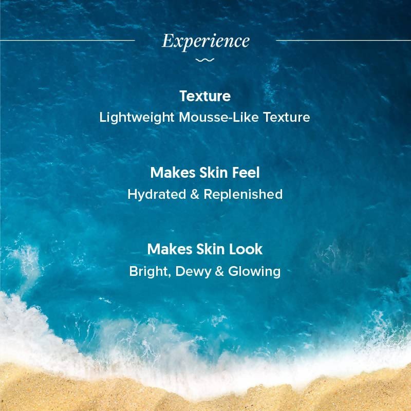 Aqualogica Glow+ Mousse Night Gel With Vitamin C & Hyaluronic Acid