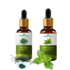 Nature Glow Herbal Tea Tree & Peppermint Essential Oil Combo