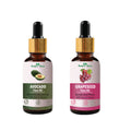 Nature Glow Herbal Finest And Freshest Avocado & Grapeseed Facial Oil Combo