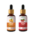Nature Glow Herbal Apricoat & Rosehip Facial Oil Combo