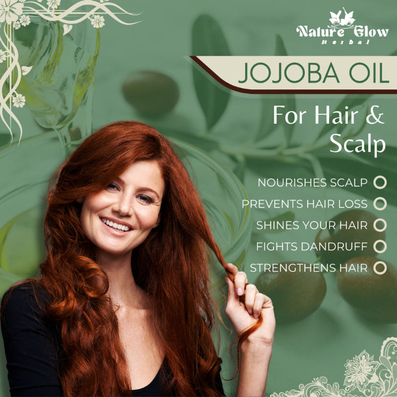 Nature Glow Herbal Rosehip & Jojoba Facial Oil Combo