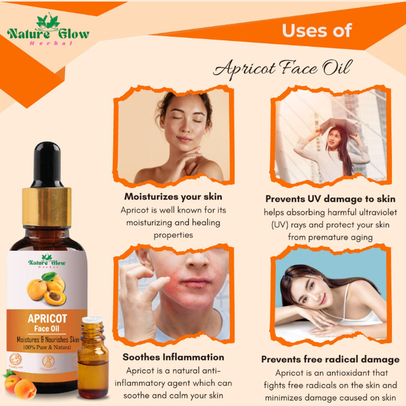 Nature Glow Herbal Apricoat Facial Oil