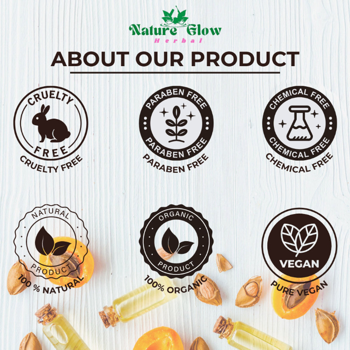 Nature Glow Herbal Apricoat Facial Oil