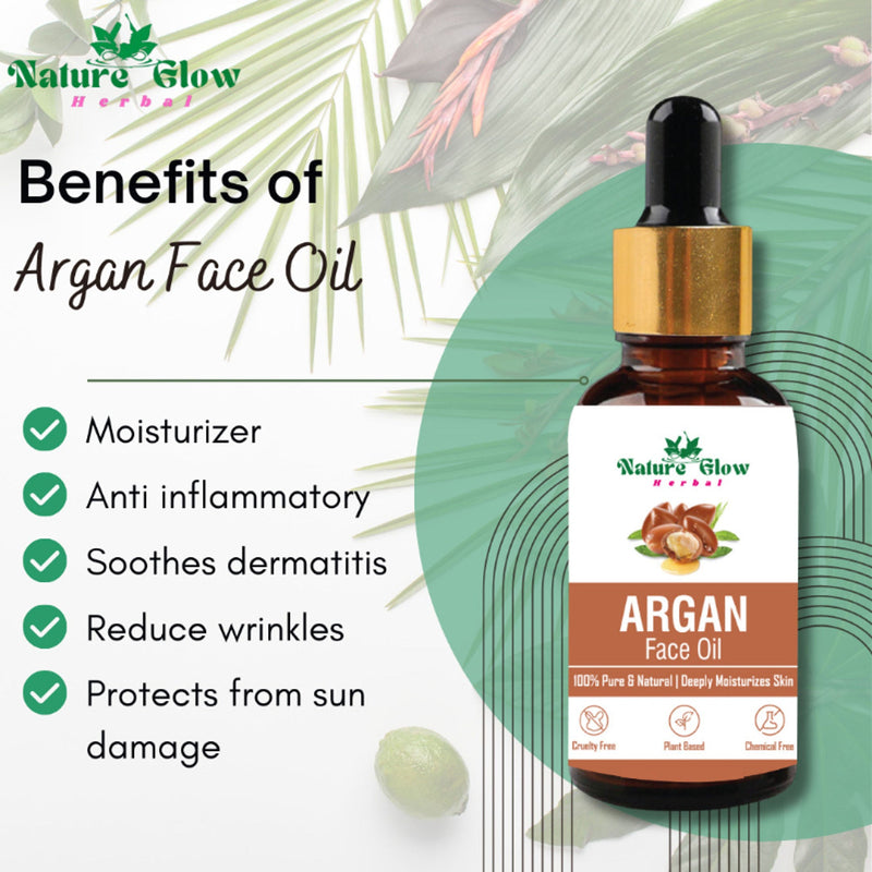 Nature Glow Herbal Argan Facial Oil