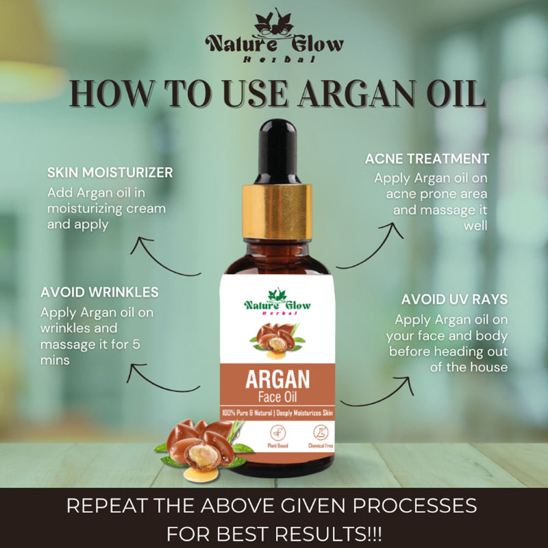 Nature Glow Herbal Argan Facial Oil
