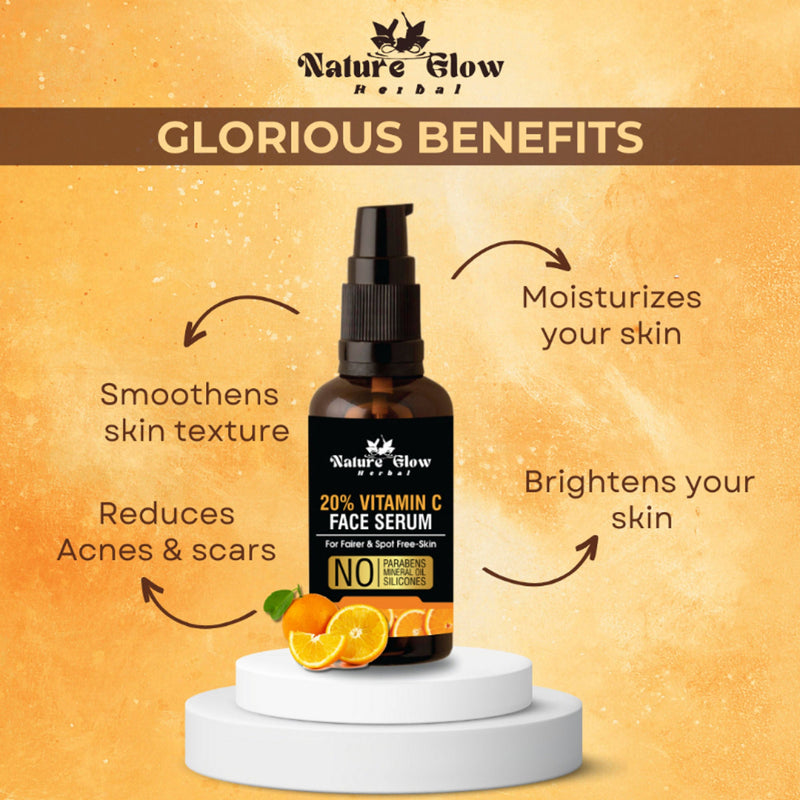 Nature Glow Herbal 20% Vitamin C Serum